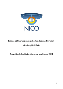 2014 - Neuroscience Institute Cavalieri Ottolenghi