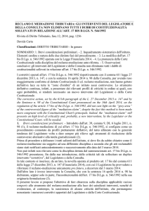 Prof. Uricchio - Allegato 1 - Materiale giurisprudenziale