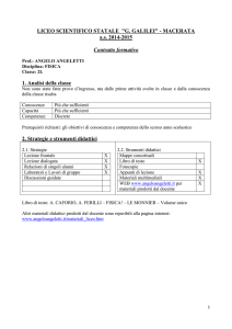 "G. GALILEI" - MACERATA as 2014-2015 Contratto formativo 1