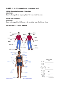 4.- MED 43 IJ : Il linguaggio del corpo e dei gesti VIDEO