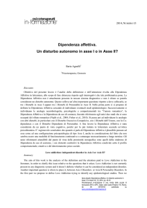 Ilaria Agnelli - Dipendenza affettiva pp. 43-72
