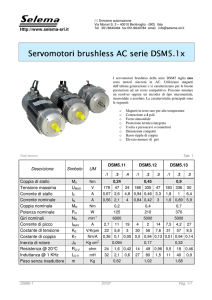 Servomotori brushless AC serie DSM5.1x Servomotori