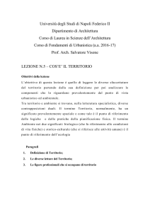 Lezione 5 - Docenti.unina - Università degli Studi di Napoli