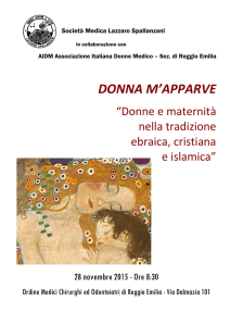 donna m`apparve - Coordinamento Teologhe Italiane