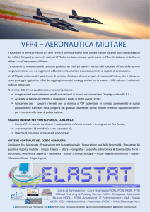 VFP4 – AERONAUTICA MILITARE