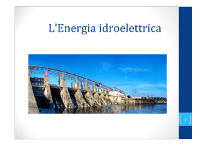 L`Energia idroelettrica