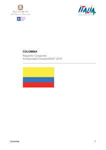colombia - Ministero degli Affari Esteri e della Cooperazione