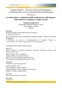 Impresa Progetto – Electronic Journal of Management in