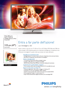 47PFL7606M/08 Philips Smart TV LED con Ambilight