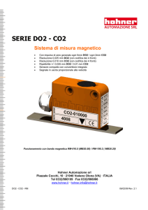 Manuale CO2-DO2 - Hohner Automazione srl