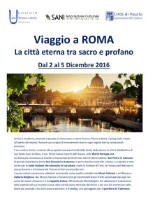 Viaggio a ROMA - Paullo Cultura