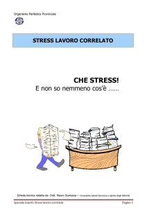 Stress lavoro correlato - Che stress!