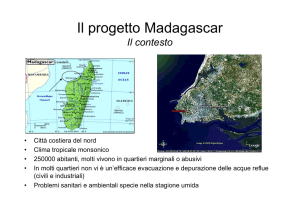 Il progetto Madagascar