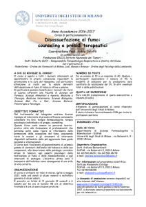 Scarica locandina e programma - Ordine dei Farmacisti di Torino