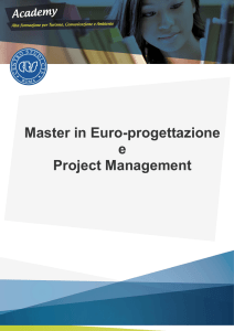 Master in Euro-progettazione e Project