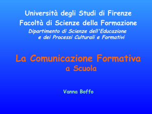Diapositiva 1 - Istituto Comprensivo Masaccio Firenze