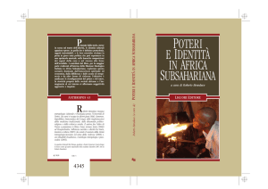 poteri e identità in africa subsahariana