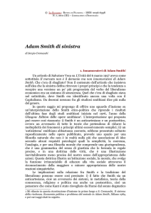 Adam Smith di sinistra - Dialettica e Filosofia