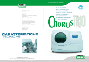 Brochure ChorusTrio ITA REV4 - Diesse Diagnostica Senese Spa