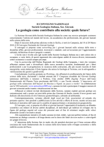 Prima circolare 177,08 kB PDF - Ordine dei Geologi di Basilicata
