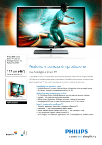 46PFL8686H/12 Philips Smart TV LED con Ambilight Spectra 2 e