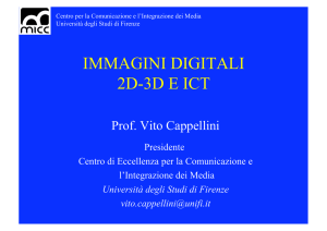 IMMAGINI DIGITALI 2D-3D E ICT