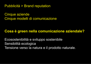 Cosa è green nella comunicazione aziendale?