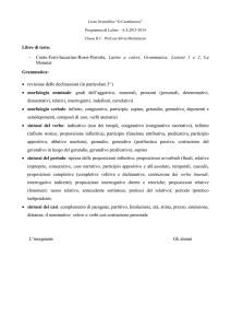 Conte-Ferri-Iaccarino-Rossi-Perrotta, Latino a colori, Grammatica