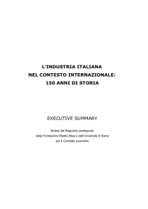 150 anni di eccellenza Made in Italy