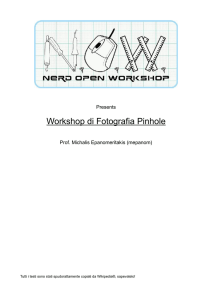 Pinhole - Nerd Open Workshop