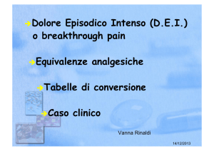 Breakthrough-pain - Cooperativa dei Medici di Famiglia dell`Area