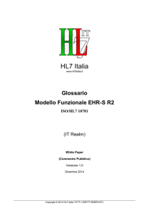 Indice - HL7 Italia