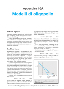 Modelli di oligopolio