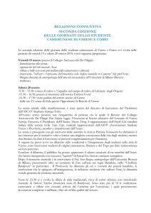 Relazione consuntiva - Università degli Studi dell`Insubria