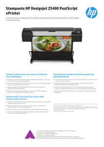 Stampante HP Designjet Z5400 PostScript ePrinter
