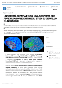 news.unipv – Università di Pavia e IUSS: una scoperta che apre