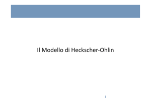 Il Modello di Heckscher‐Ohlin