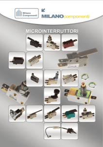 Microinterruttori - Milano Componenti
