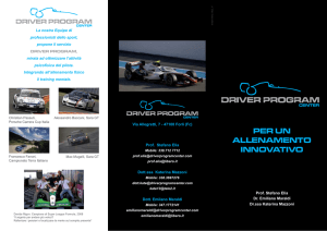 Scarica la Brochure - Driver Program Center