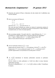 Matematiche Complementari_2012