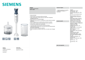 Siemens MQ66020 Frullatore ad immersione Predecessore