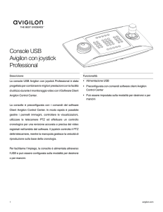 Console USB Avigilon con joystick Professional