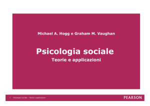 Psicologia sociale - Facoltà di Scienze della Formazione