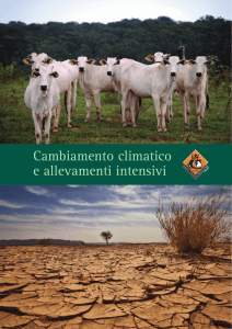 Cambiamento climatico e allevamenti intensivi