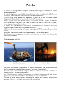 Petrolio - Tecnologia