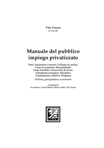 Manuale del pubblico impiego privatizzato