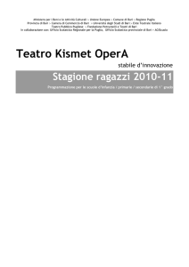 Da 12 anni - Teatro Kismet OperA