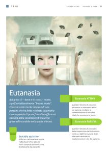Dossier sull`Eutanasia