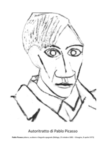 Autoritratto di Pablo Picasso