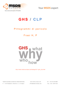 GHS / CLP - MSDS Europe